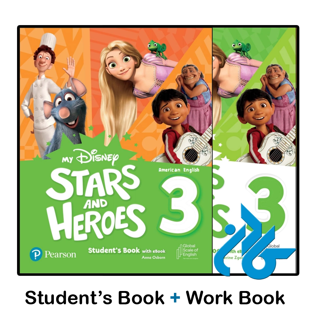 کتاب my disney stars and heroes 3