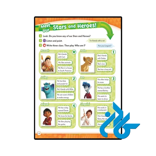 کتاب My Disney Stars and Heroes American Edition 3 - تصویر 4