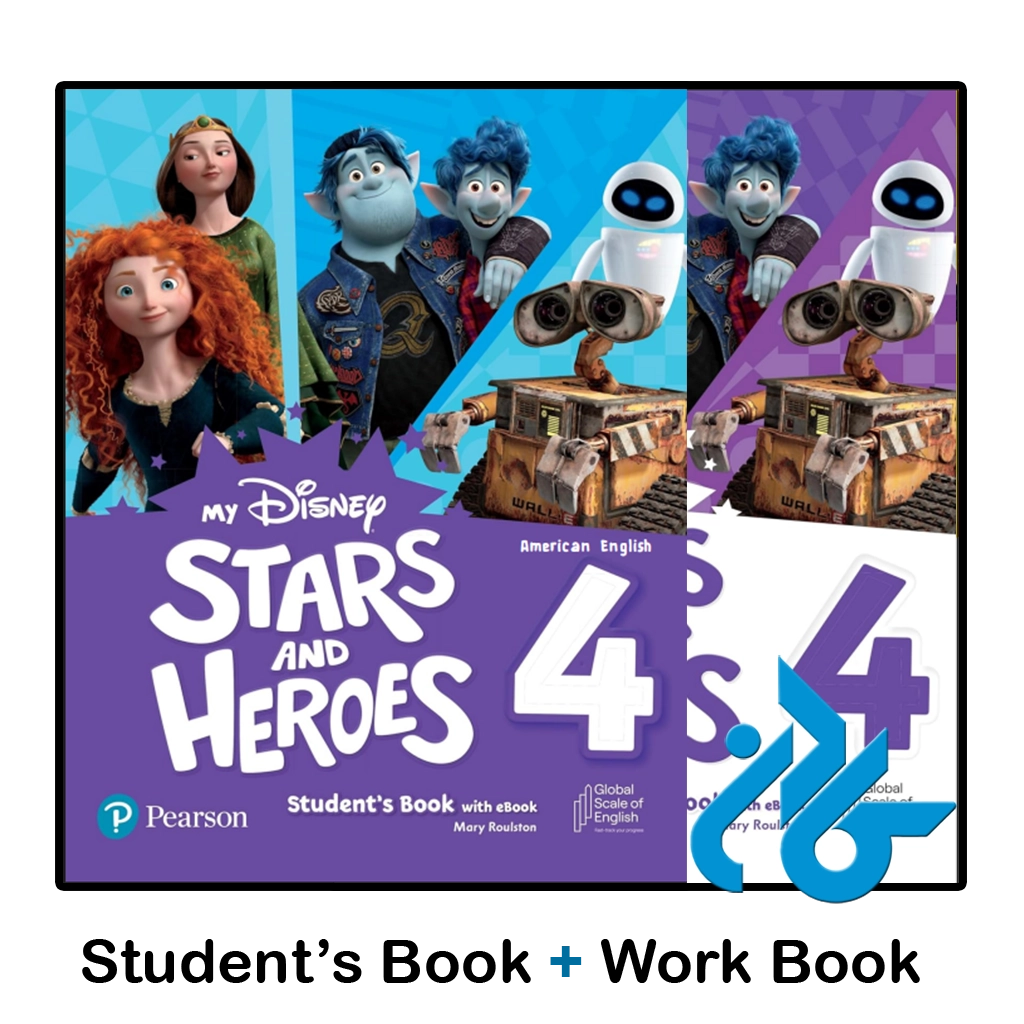 کتاب my disney stars and heroes 4