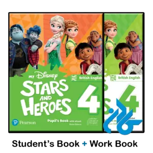 کتاب my disney stars and heroes 4 british