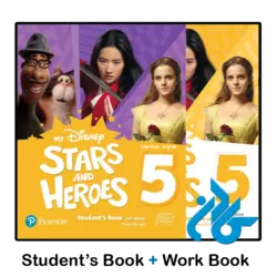 کتاب my disney stars and heroes 5