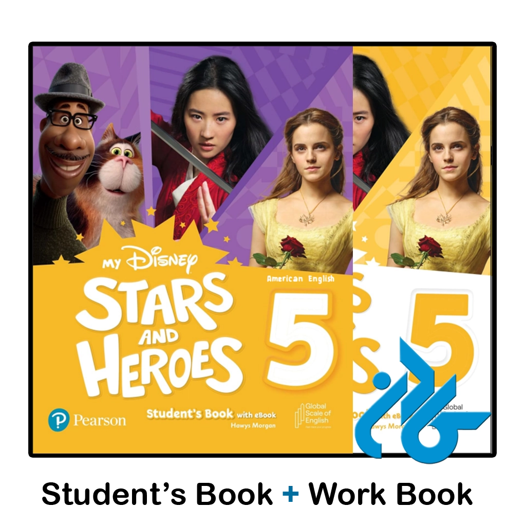 کتاب my disney stars and heroes 5