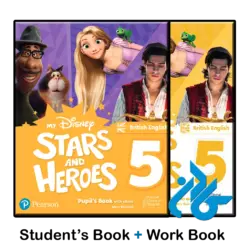 کتاب my disney stars and heroes 5 british