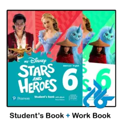 کتاب my disney stars and heroes 6