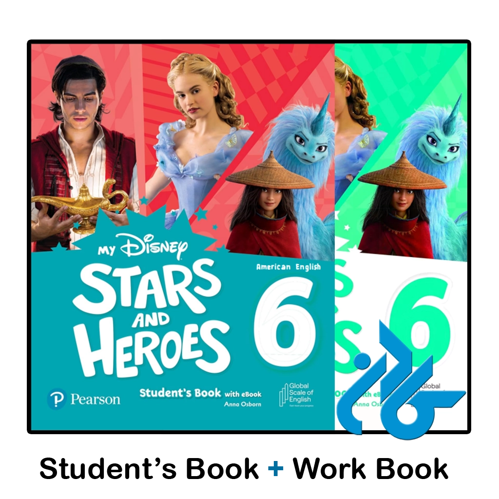 کتاب my disney stars and heroes 6