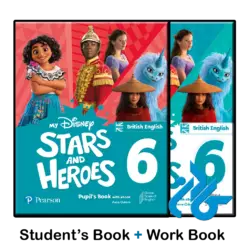 کتاب my disney stars and heroes 6 british