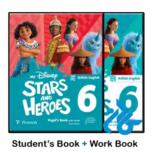 کتاب my disney stars and heroes 6 british