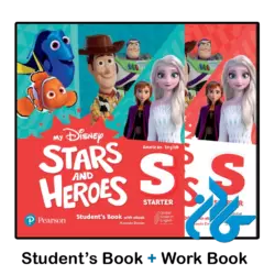 کتاب my disney stars and heroes starter