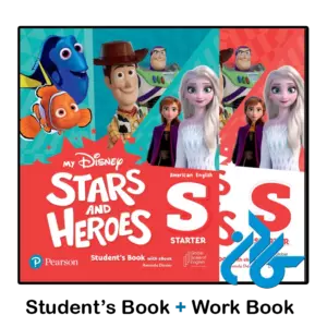 کتاب my disney stars and heroes starter