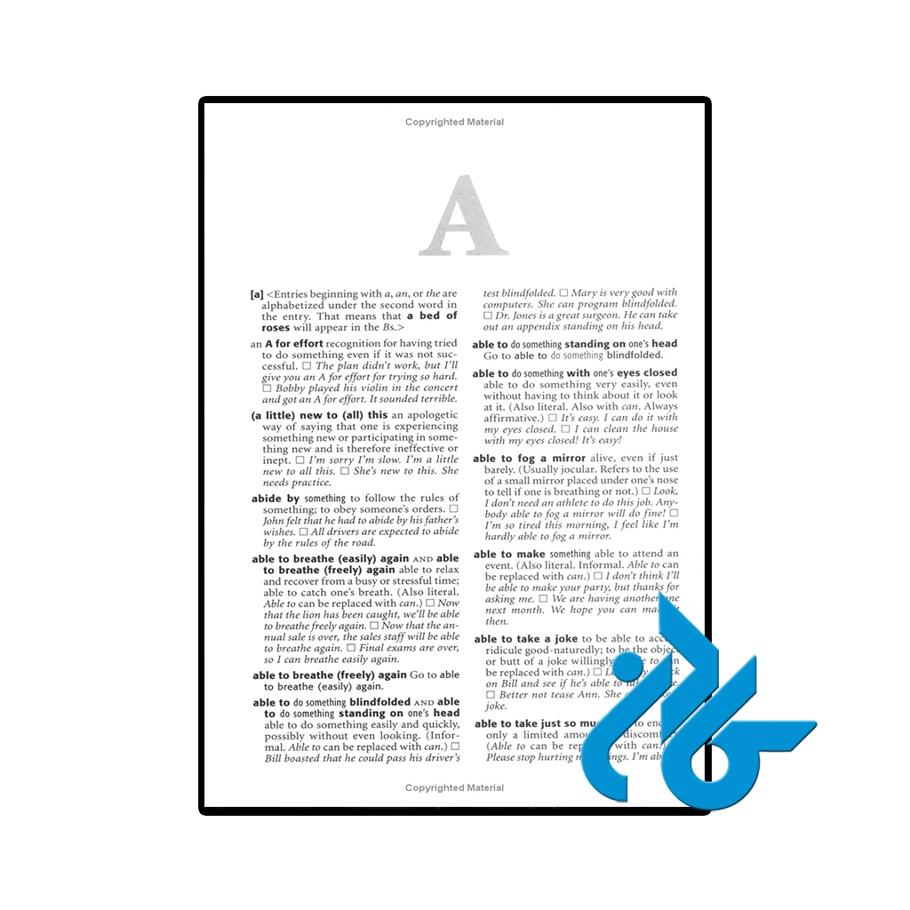 عکس کتاب ntcs american idioms dictionary