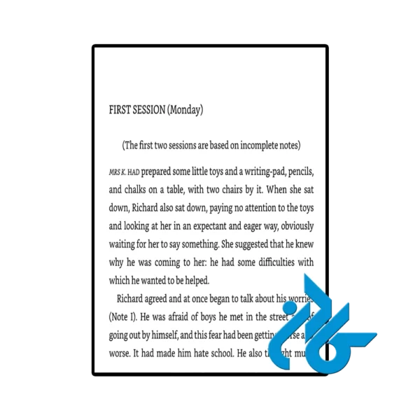 کتاب Narrative of a Child Analysis (رمان تحلیل روایت یک کودک) - تصویر 2