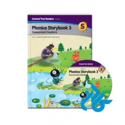 تصویر جلد و سی دی کتاب Phonics Storybook 3 Consonant Clusters