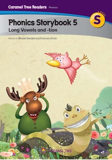 کتاب Phonics Storybook 5 Long Vowels and tion