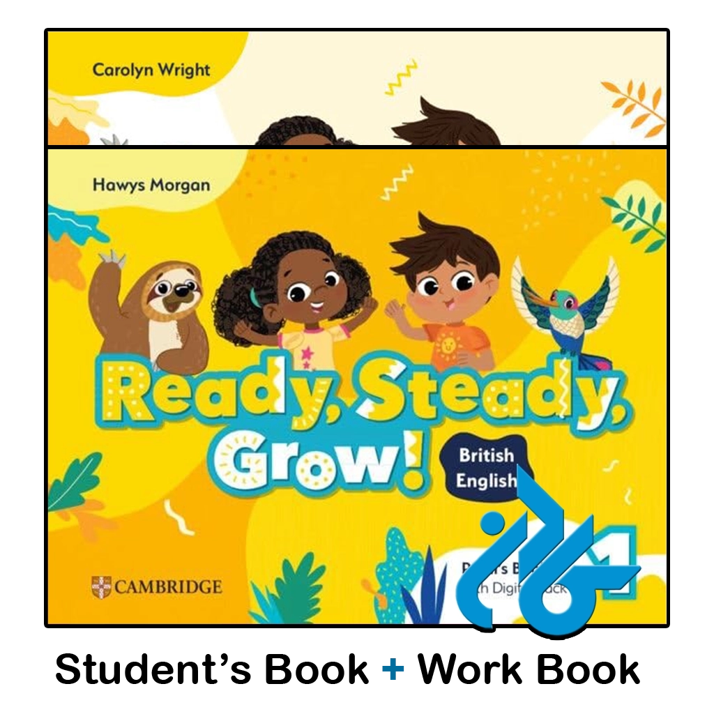 کتاب ready steady grow 1 pupils and activity book