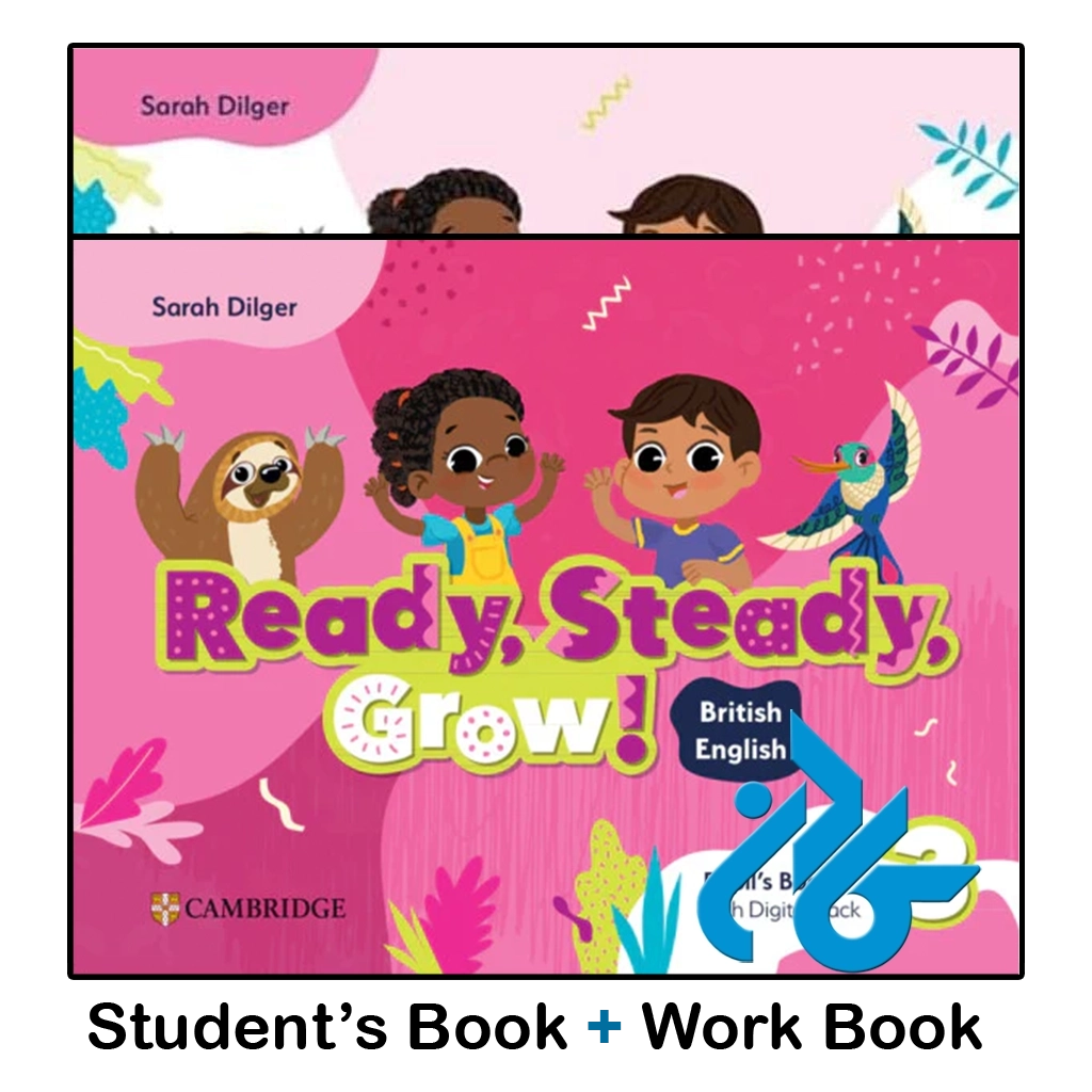 کتاب ready steady grow 3 pupils and activity book
