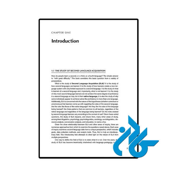 کتاب Second Language Acquisition An Introductory Course 5th - تصویر 3