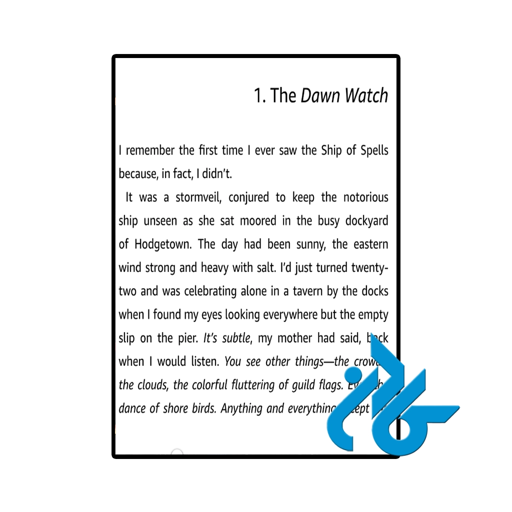 عکس کتاب ship of spells