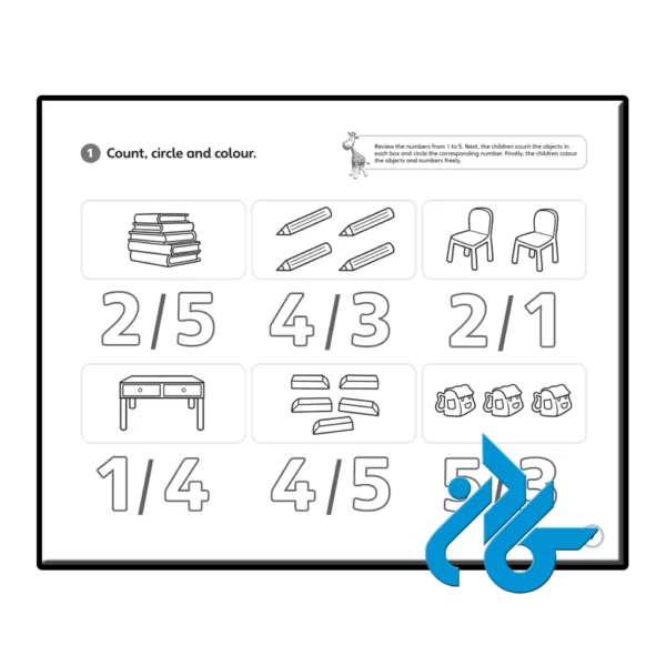 کتاب Super Safari Level 3 Letters and Numbers Workbook - تصویر 4