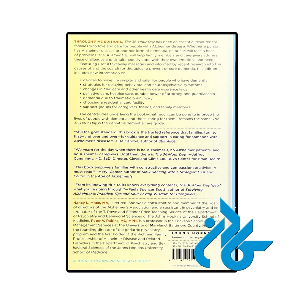 عکس پشت جلد کتاب The 36 Hour Day