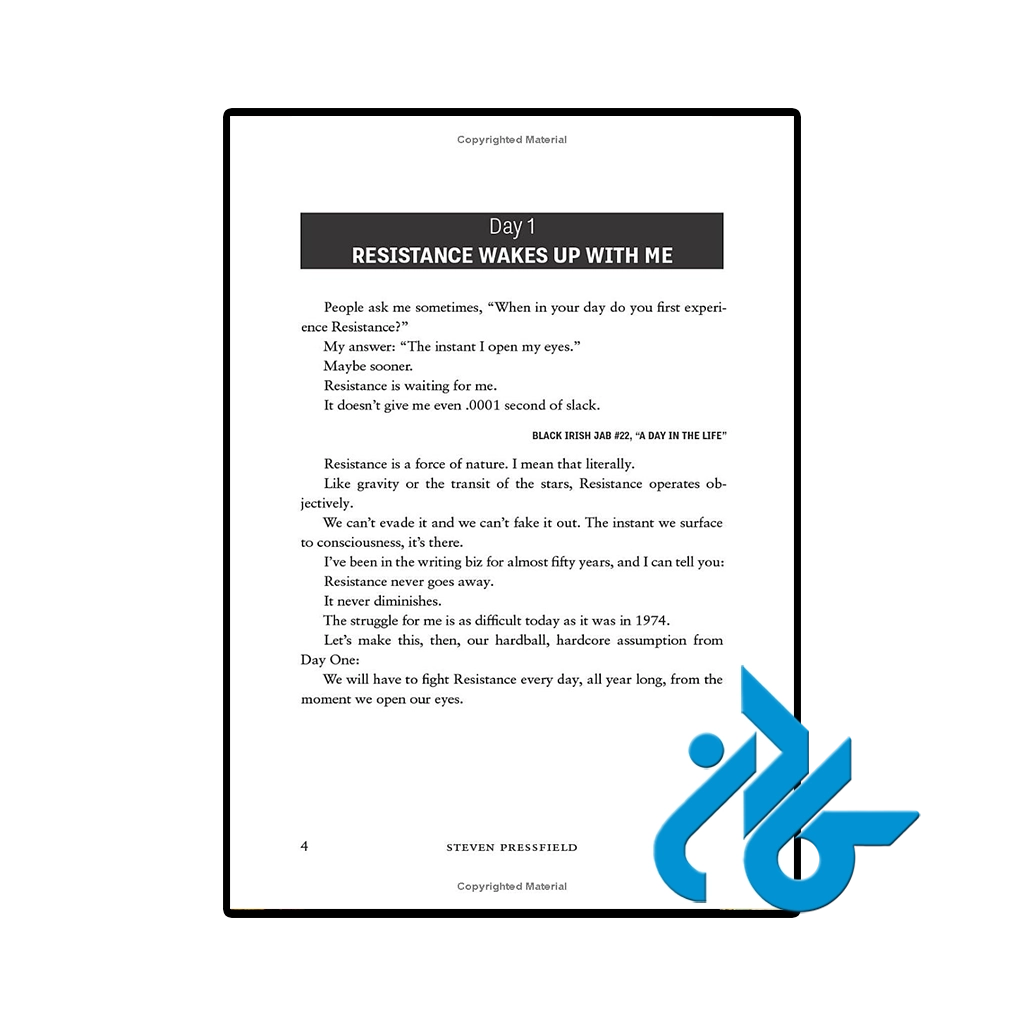 عکس کتاب the daily pressfield