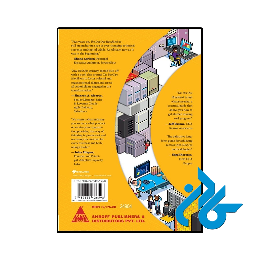 عکس کتاب the devops handbook