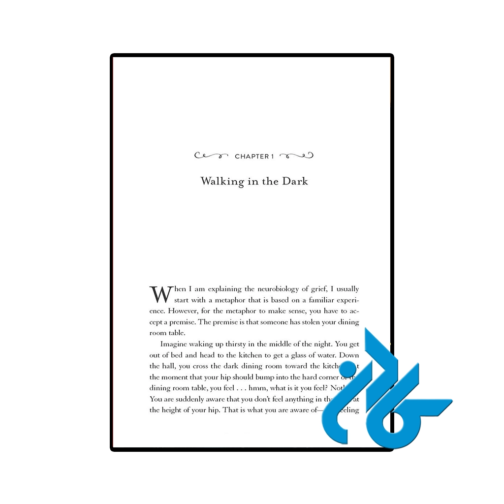 نمونه عکس صفحه اول کتاب The Grieving Brain