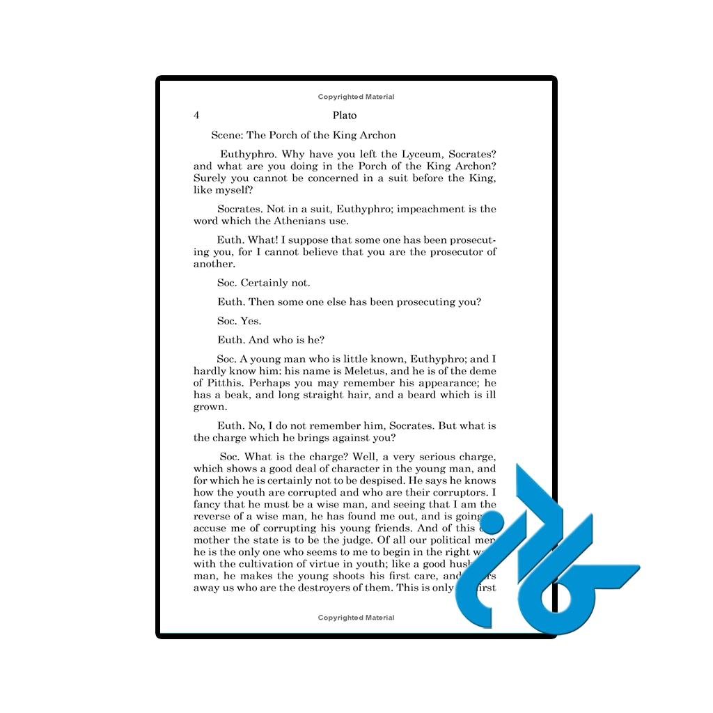 عکس کتاب the last days of socrates
