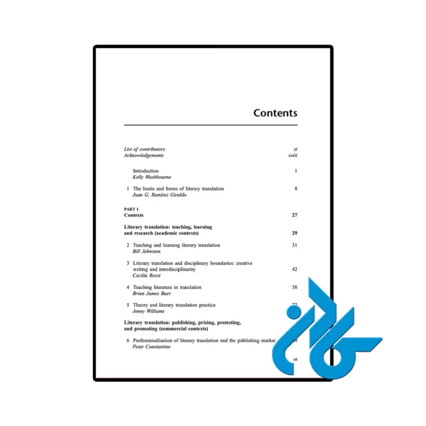 کتاب The Routledge Handbook of Literary Translation - تصویر 2