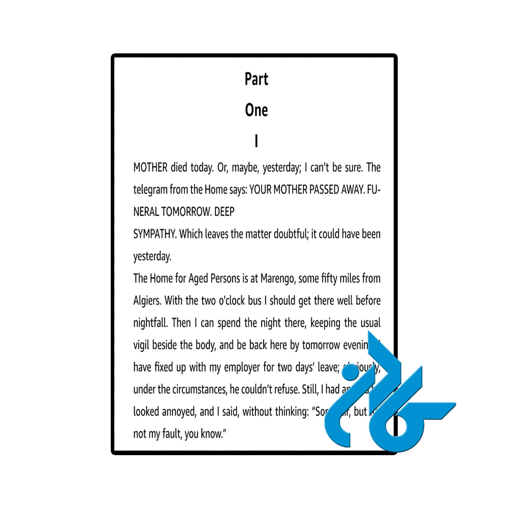 The Stranger-pic2 کتاب The Stranger (رمان غریبه) - تصویر 2