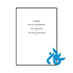 کتاب The Woman Destroyed (رمان زن نابود شده) - تصویر 2