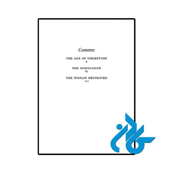 کتاب The Woman Destroyed (رمان زن نابود شده) - تصویر 2