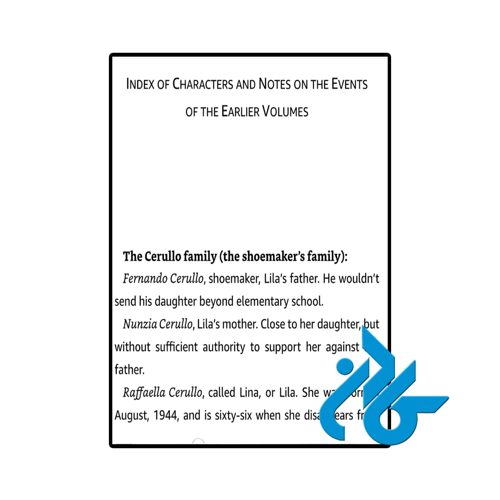 عکس کتاب those who leave and those who stay