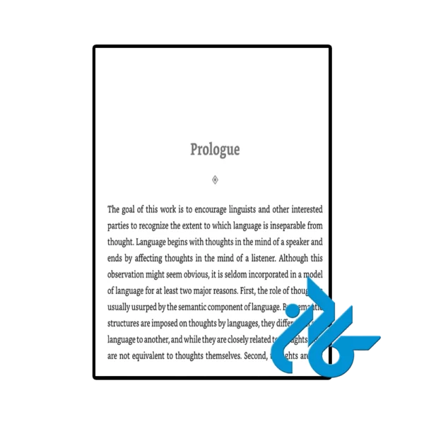 کتاب Thought based Linguistics - تصویر 4