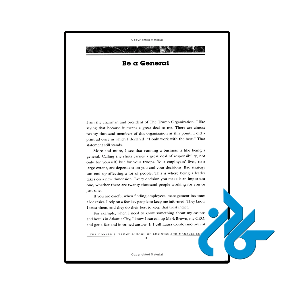 عکس کتاب trump how to get rich