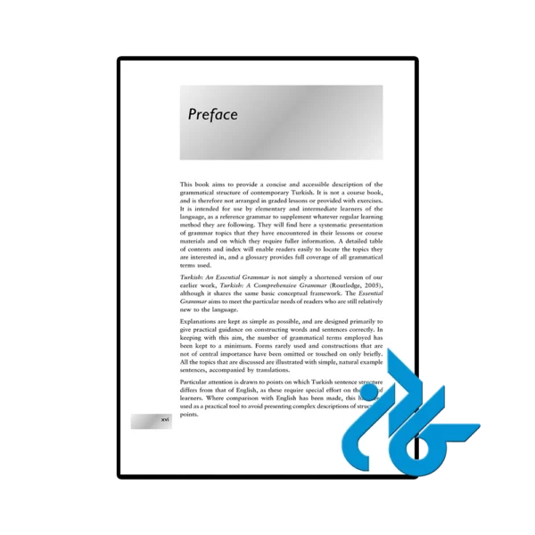 کتاب Turkish An Essential Grammar - تصویر 2