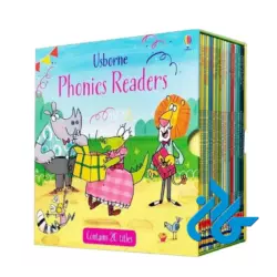 پک 20 جلدی اورجینال مجموعه آزبورن فونیکس ریدرز usborne phonics readers collection