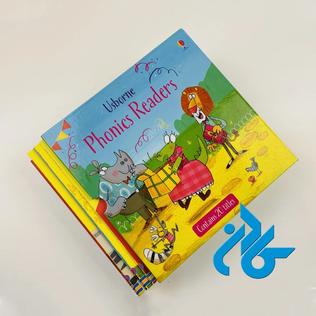 عکس پک 20 جلدی اورجینال مجموعه آزبورن فونیکس ریدرز usborne phonics readers collection