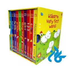 پک 10 جلدی اورجینال مجموعه آزبورن وری فرست وردز usborne very first words collection
