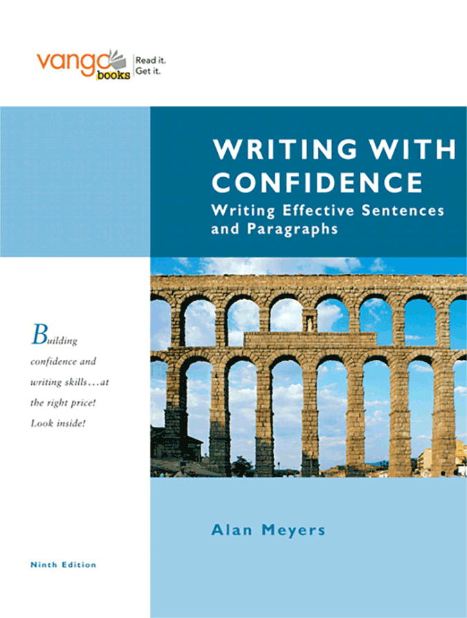 کتاب Writing with Confidence 9th