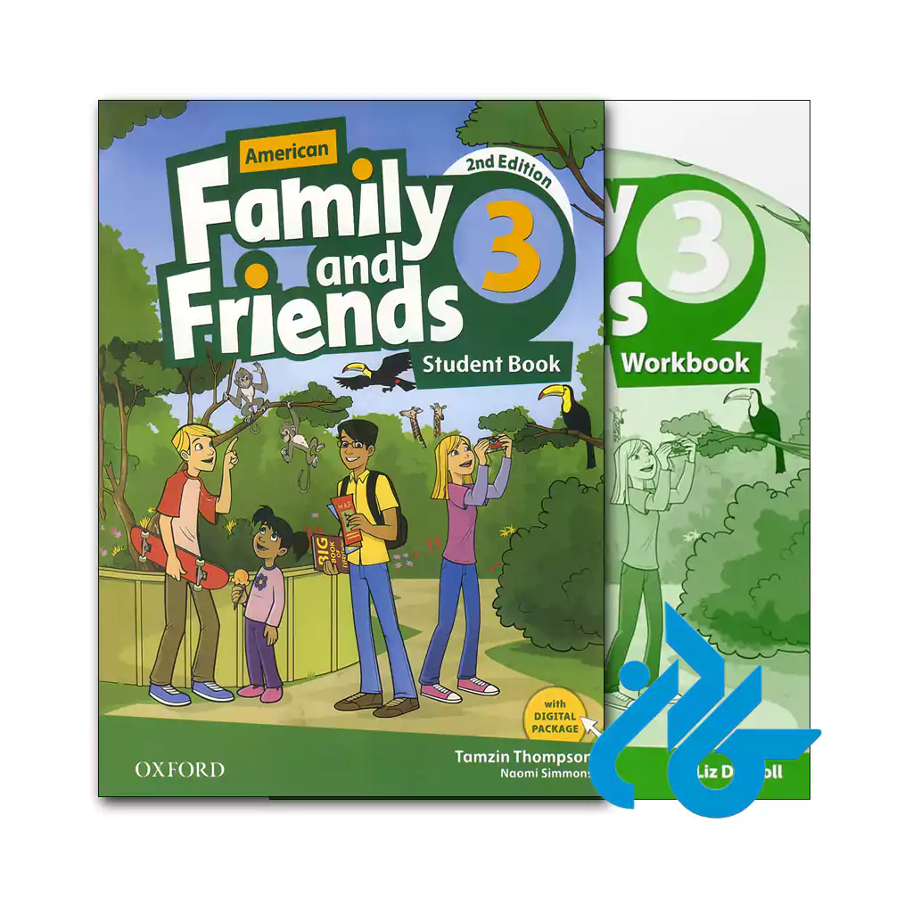 خرید کتاب american family and friends 3 2nd
