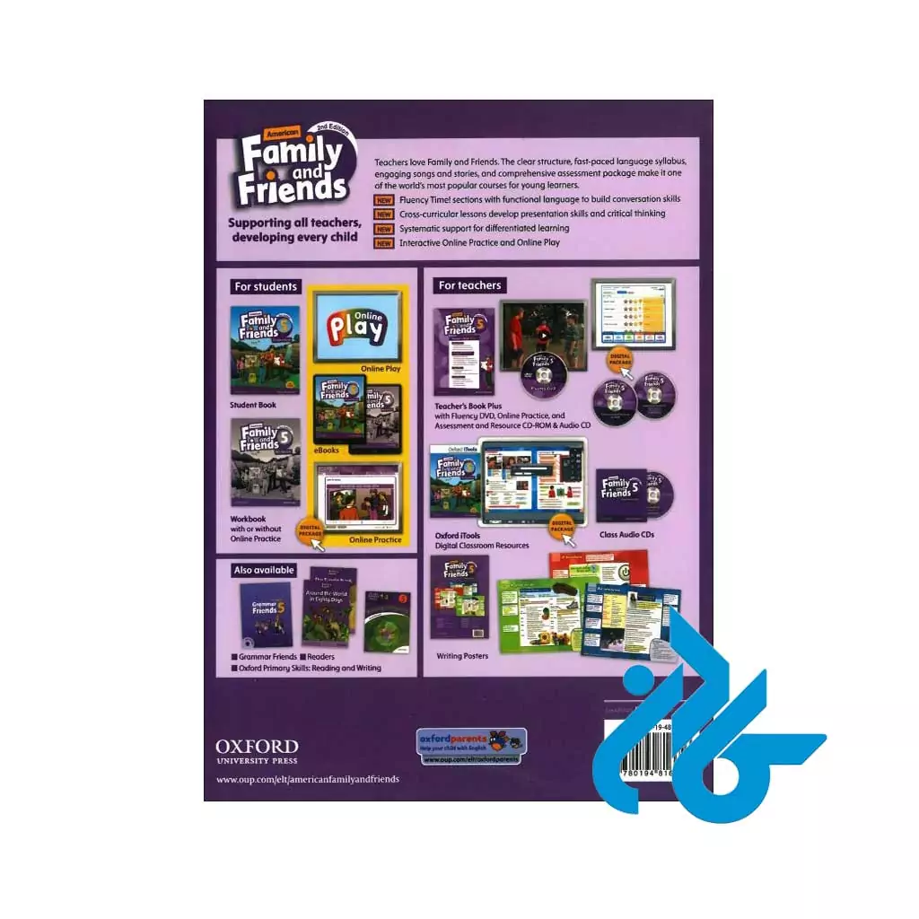 قیمت کتاب american family and friends 5 2nd
