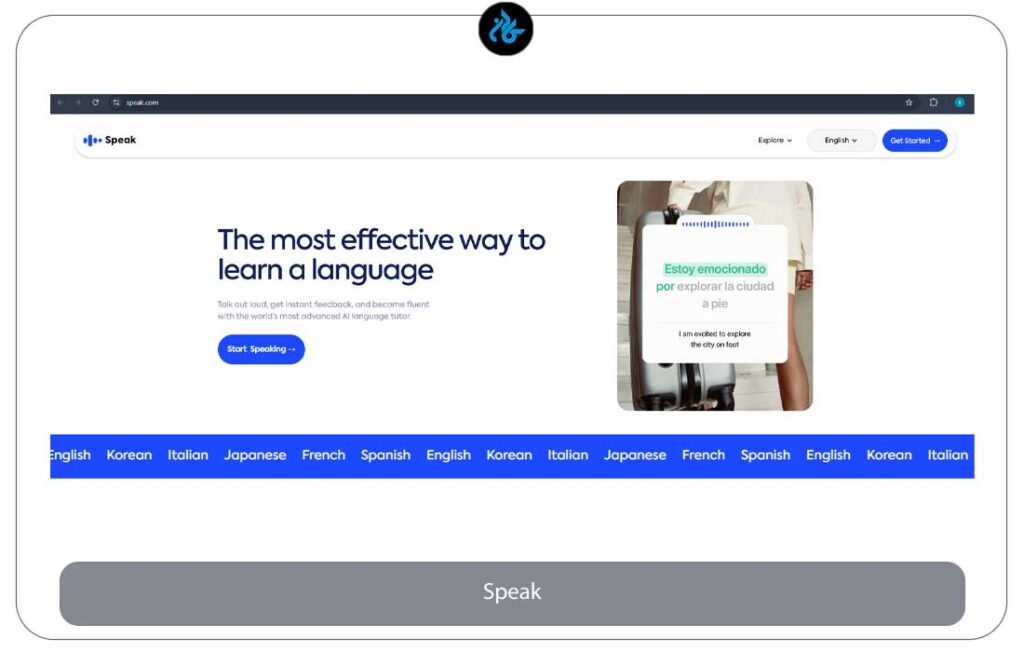 اپلیکیشن Speak