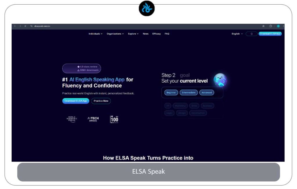 اپلیکیشن ELSA Speak