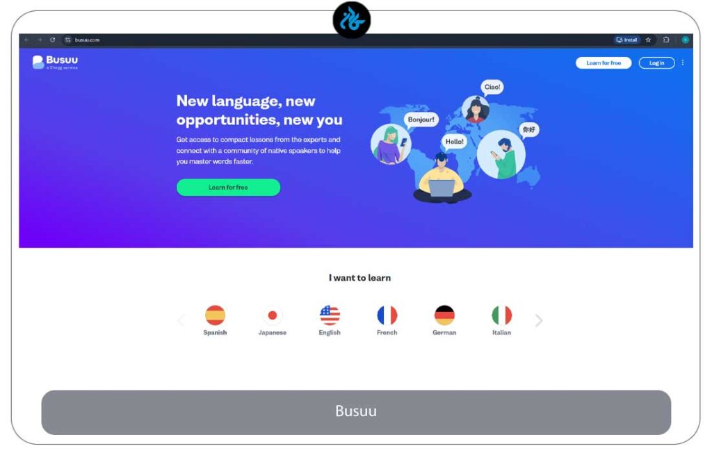 اپلیکیشن Busuu