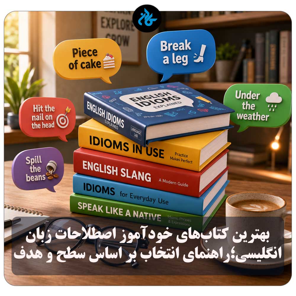 بهترین کتابهای خودآموز اصطلاحات زبان انگلیسی؛ راهنمای انتخاب بر اساس سطح و هدف