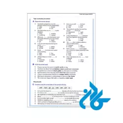 ارسال کتاب Destination B2 Grammar and Vocabulary