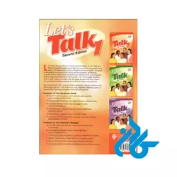 ارسال کتاب Let's Talk 1 2nd Edition