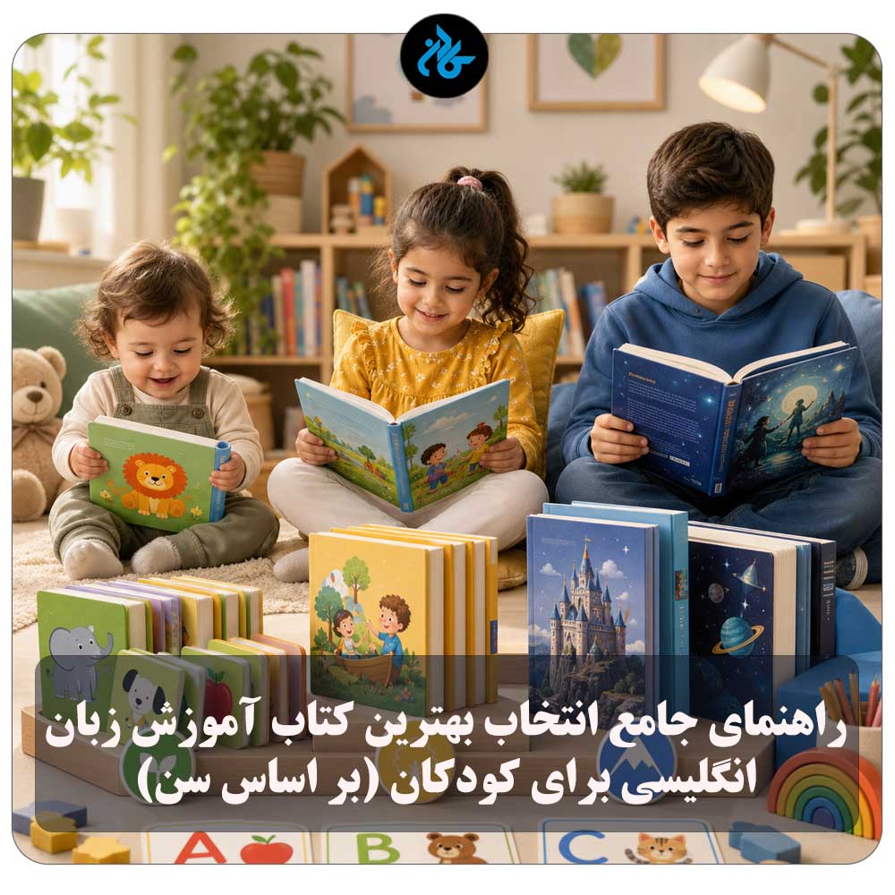 راهنمای جامع انتخاب بهترین کتاب آموزش زبان انگلیسی برای کودکان (بر اساس سن)