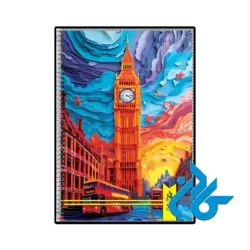 دفتر زبان سیمی جلد پرسی ( طرح رندم ) - تصویر 4