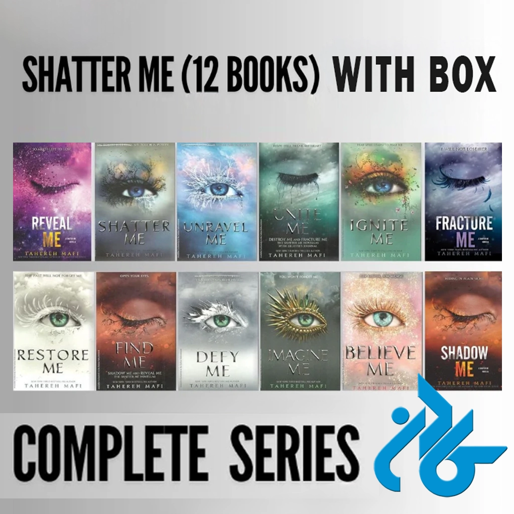 پــک 12 جلدی shatter me پک 12 جلدی رمان های مرا خرد کن